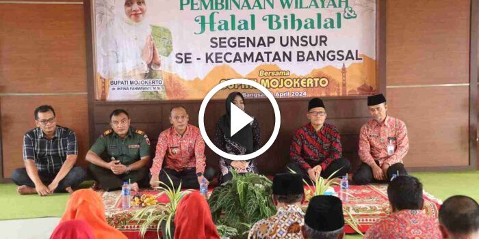 Momentum Idul Fitri 1445 H, Bupati Mojokerto gelar Halal&nbsp;Bihalal