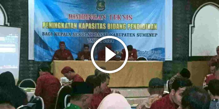 Disdik Sumenep Gelar Bimtek Peningkatan Kapasitas Bidang Pendidikan Bagi Kepala&nbsp;Sekolah