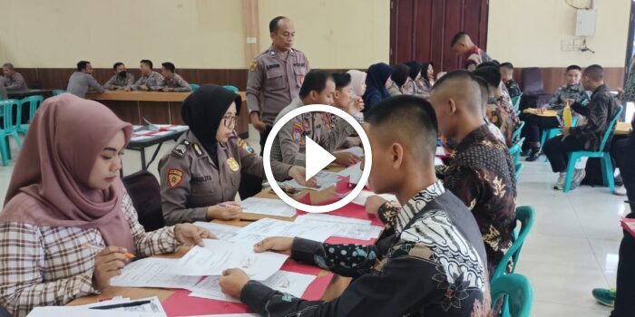 SDM Polres Pamekasan Gelar Rikmin Awal Penerimaan Polri&nbsp;2024