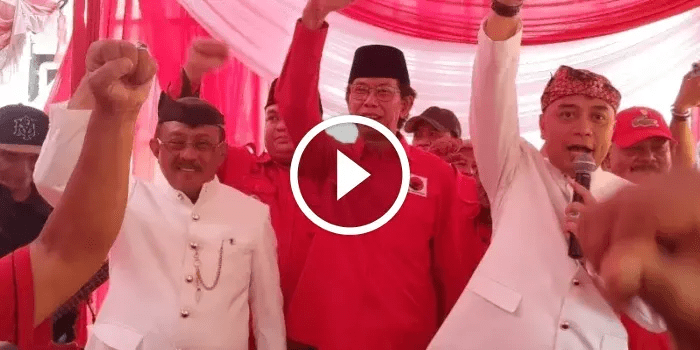 Eri-Armuji Daftar ke PDIP, Siap Rangkul Parpol Lain untuk Pilkada Surabaya&nbsp;2024