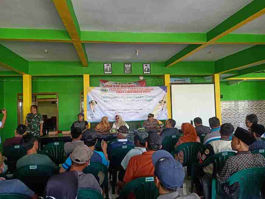 Warga Tolak Pembangunan TPST di Desa Sidomukti, Wakil Bupati Gresik : Karena Masyarakat Sudah Menolak Kami Tidak Jadi Bangun Disini