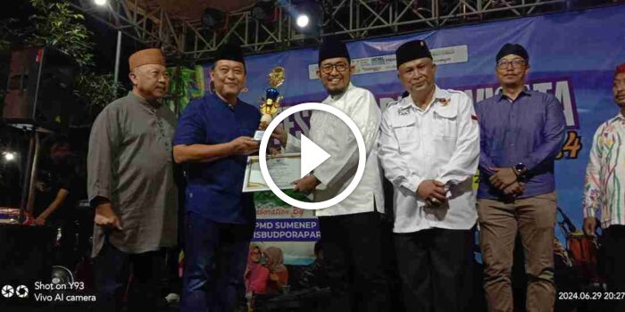 Bupati Sumenep dan Kadis Budporapar Tutup Festival Desa Wisata Tahun 2024