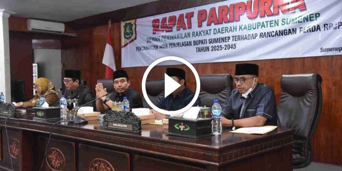DPRD Sumenep Gelar Sidang Paripurna Tentang RPJPD Tahun 2025 –&nbsp;2045