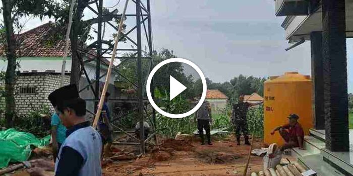 Tiga Pilar Desa Jambringin Cek Pembangunan Tandon Air untuk&nbsp;Warga