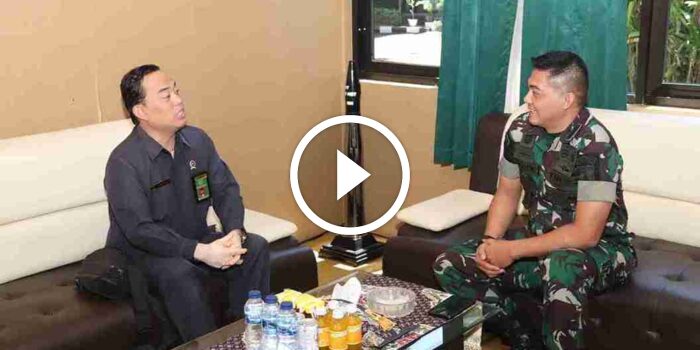 Silaturahmi, Ketua Pengadilan Negeri Pamekasan kunjungi Kodim&nbsp;0826