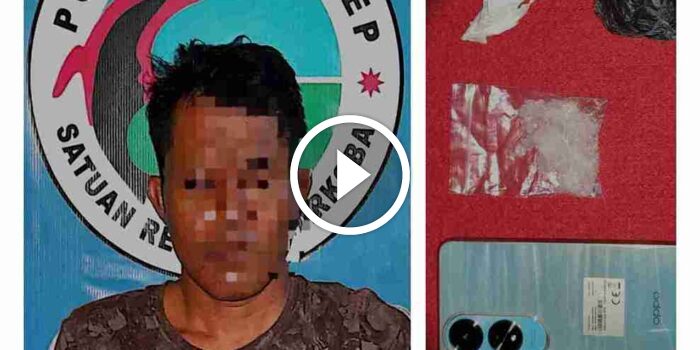 Pengedar Sabu Asal Sokobenah Sampang Diringkus Satreskoba Polres Sumenep