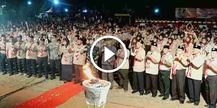 Achmad Fauzi Wongsojudo buka Jambore Sumenep 2024 di Bumi Perkemahan Danur Wenda