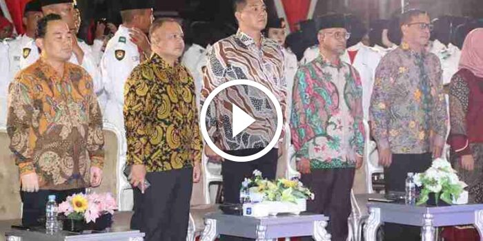 HUT RI ke-79, Dandim 0826 Pamekasan Ikuti Malam Resepsi Kenegaraan