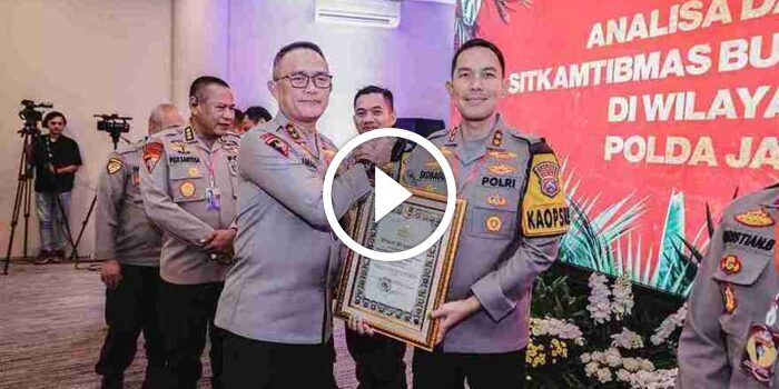 Polres Jombang Terima Penghargaan Kapolri dan Kapolda&nbsp;Jatim