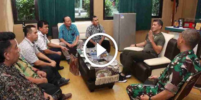 Dandim 0826 Pamekasan Terima Kunjungan Kepala KPH Madura