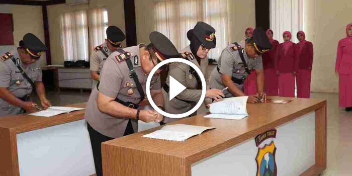 Kapolres Sumenep Pimpin Sertijab Kasat Lantas, Kasat Polairud dan 2 Kapolsek