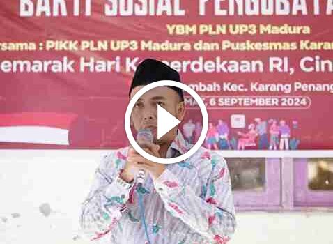 Bersinergi, Yayasan Baitul Mal dan PIKK PLN UP3 Madura Gelar Bakti Sosial Pengobatan Gratis