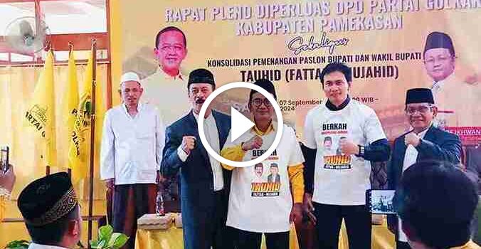Upaya Pemenangan BaCabup dan Bacawabup Pamekasan “TAUHID” DPD Partai Golkar Gelar Rapat Pleno