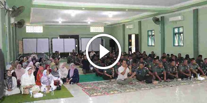 Kodim 0826 Pamekasan Gelar Peringatan Maulid Nabi Muhammad SAW