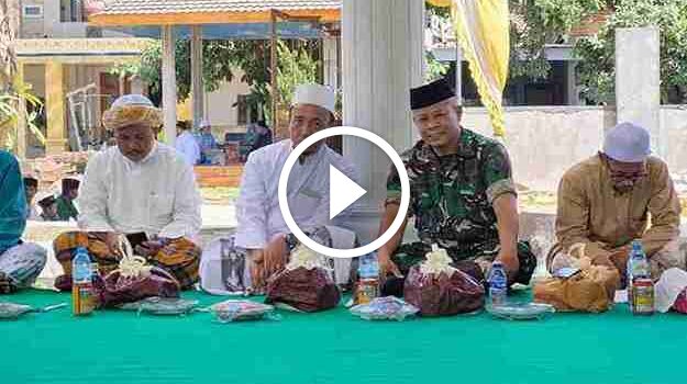 Danramil 0826-03 Proppo Hadiri Maulid Nabi Muhammad SAW di Desa Talango